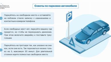 Photo of Советы по парковке автомобиля